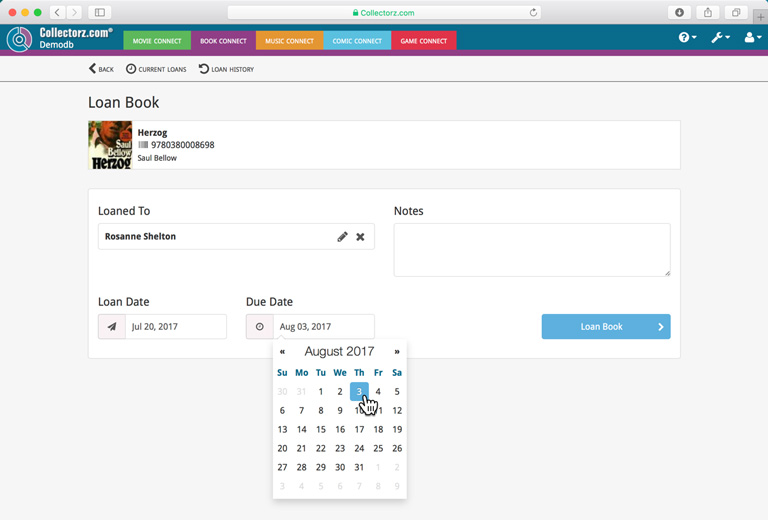 New Use Book Connect To Keep Track Of Loaned Books Book Connect Collectorz Com